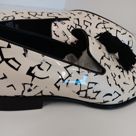 Jimmy Choo Patent Leather Foxley Eric Haze Poggy Loafers - EU45/US12 main image 8